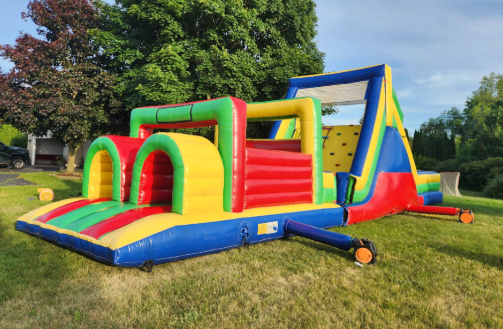 Quiet portable power generator for outdoor party rental events in remote locations