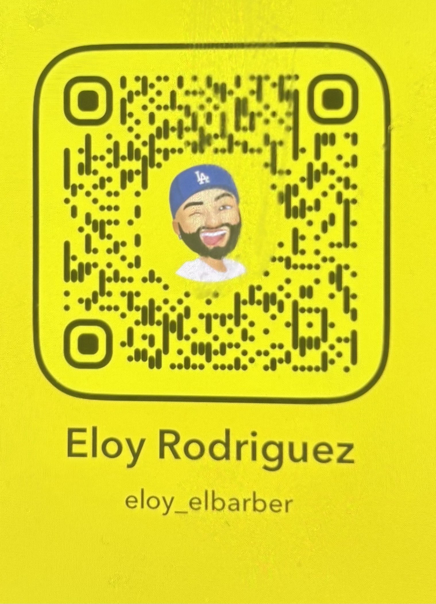 QR code to scan and book an appointment at Fade Em Up Barbershop