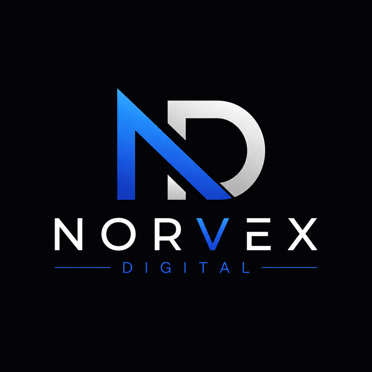 Norvex Digital logo modern Norwegian web agency