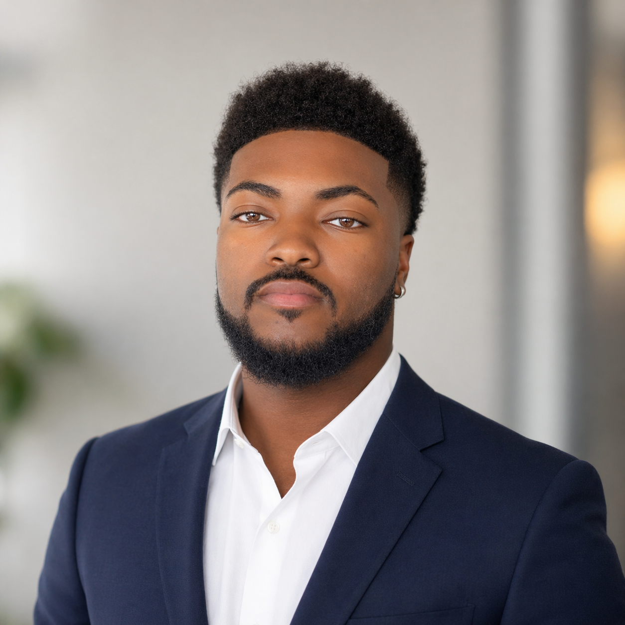 Kelan Walker, Founder of Northline Media, in a modern office setting