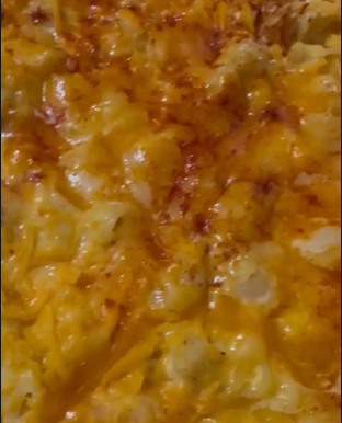 Rich creamy seafood macaroni loaded with plump shrimp and melted cheese sauce
